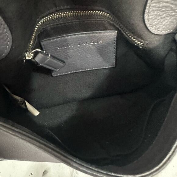 ★‎ EUC Marc Jacobs Recruit Nomad Saddle Gray Crossbody Bag - Picture 12 of 13